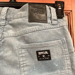 Ripcurl Corduroy Slim Fit Pants     NWOT